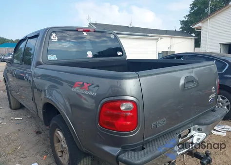 2002 Ford F-150 Lariat/Xlt из США, поврежденный, VIN 1FTRW08L82KB48358